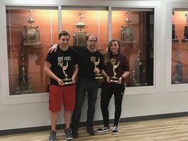 Hans Waters Donates Emmy!