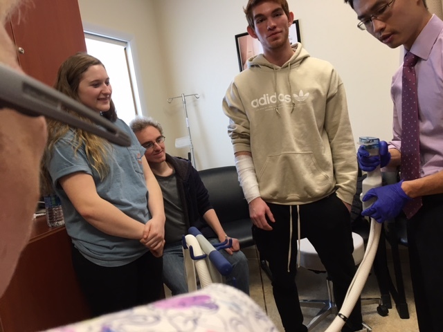 M-SHS Medical Careers Class Tours Mahomet Specialty Clinic
